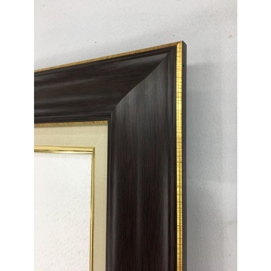 手描き油絵 黒木 啓 滝 F10 画家本人手描き 絵画 額入り 絵