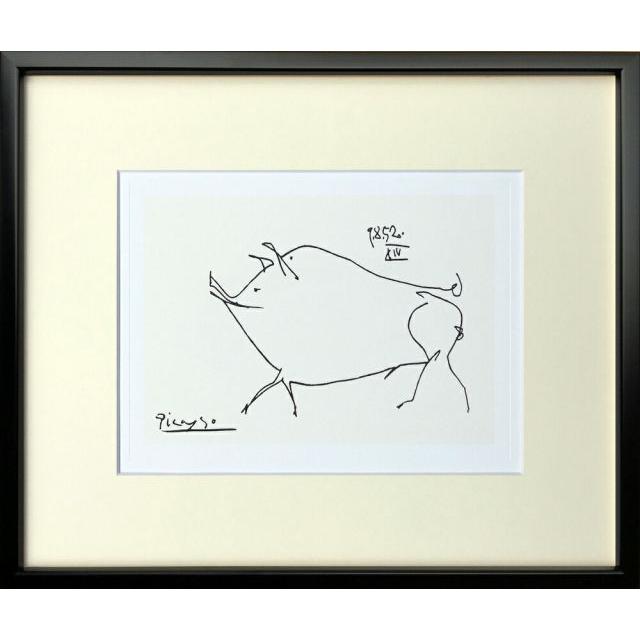アートフレーム Pablo Picasso パブロ ピカソ Le Petit Cochon 10p30nov13 Ipp 日本唯一の風景専門店 あゆわら 通販 Yahoo ショッピング
