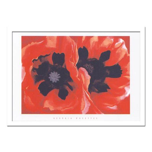 絵画 Georgia, O'Keeffe ジョージア オキーフ Oriental poppies, 1928