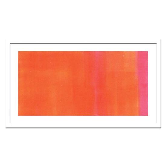 絵画・抽象画 Stahli， Susanne Orange-Magenta， 2005(オレンジ-マゼンタ2005) 5Lサイズ