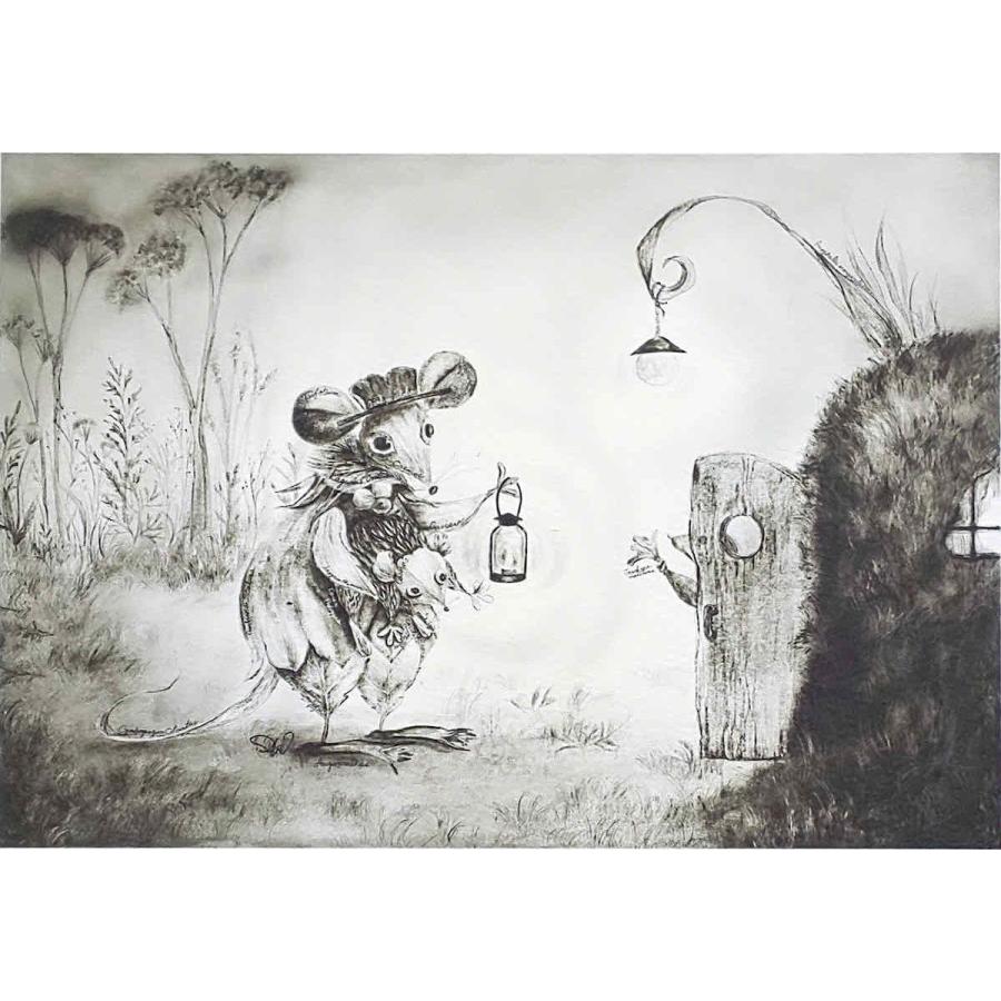 ジグレー版画 Good Evening こんばんは メルファンタジー 新井小百合 ゆうパケット Sサイズ Ka Sa 06 日本唯一の風景専門店 あゆわら 通販 Yahoo ショッピング