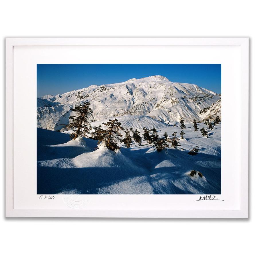 基本、直接引取限定】【配送リクエストOK！】額装 幅150㎝ 油絵 雪景色