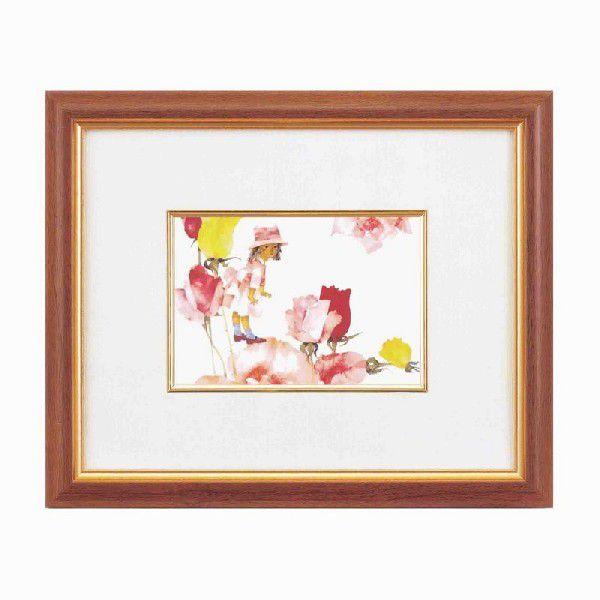 アートフレーム いわさきちひろインチ額ヨコ 絵画 壁掛け 壁飾り
