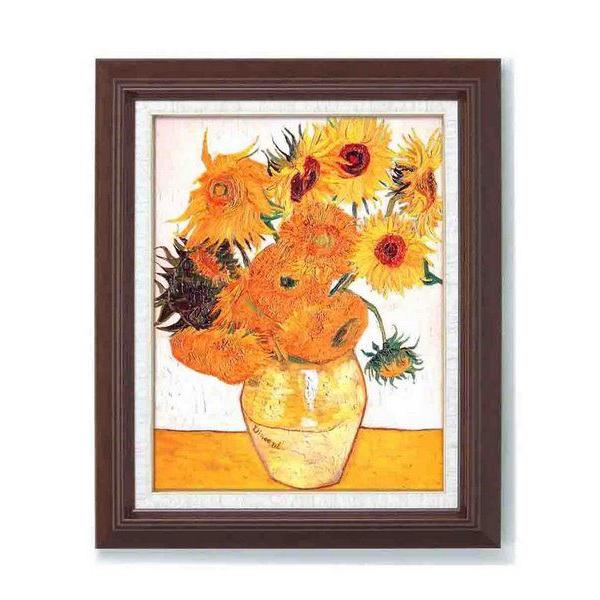 絵画 ゴッホ ひまわり＜立体加工付き＞F6 絵画 壁掛け 壁飾り