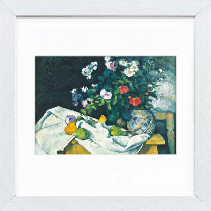 絵画 おうち美術館 セザンヌ 花と果物のある静物 洋画 : 日本唯一の  