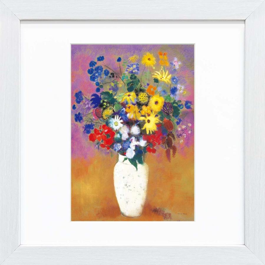 絵画 おうち美術館 ルドン 白い花瓶の花 洋画 : 日本唯一の風景 絵画 おうち美術館 ルドン 白い花瓶の花 洋画 : 日本唯一の風景