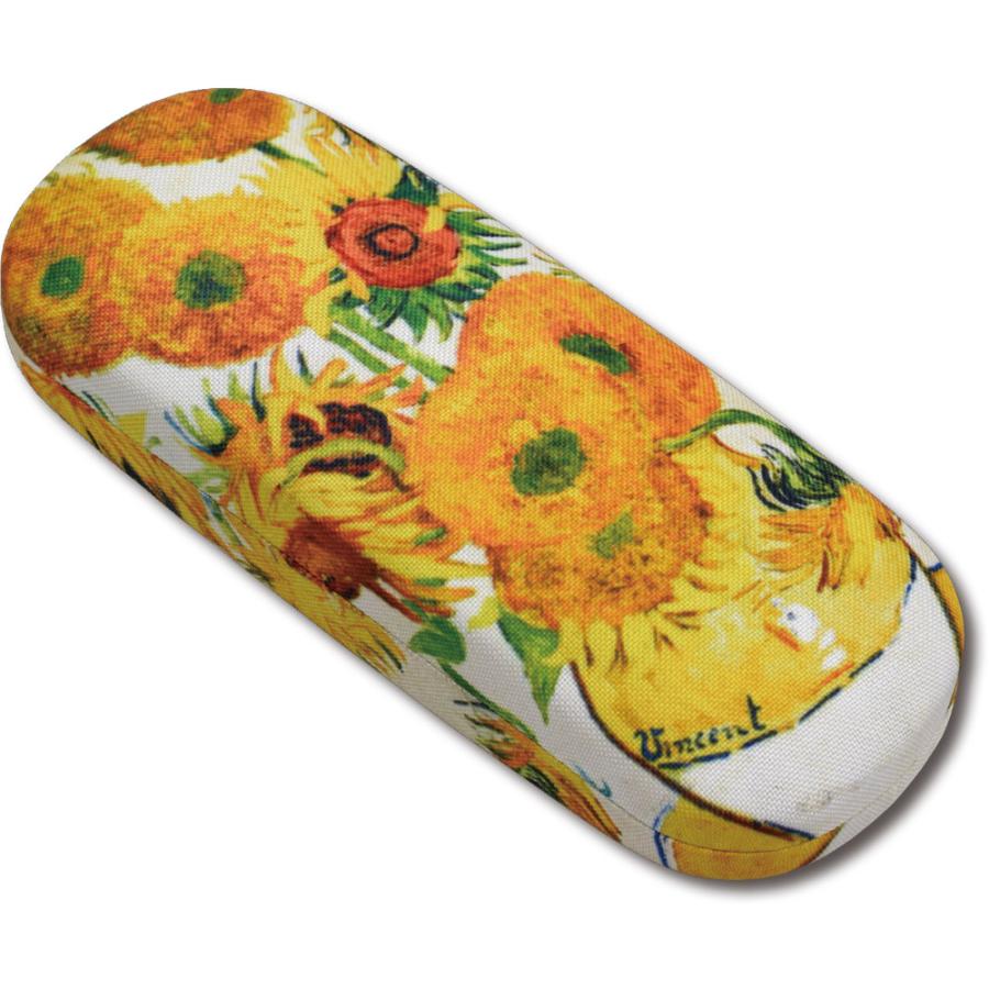 眼鏡入れ 名画メガネケース ゴッホ ひまわり メガネ 収納 おしゃれ ハード レディース 大人 絵画 クロス付 Yp Ag 日本唯一の風景専門店 あゆわら 通販 Yahoo ショッピング