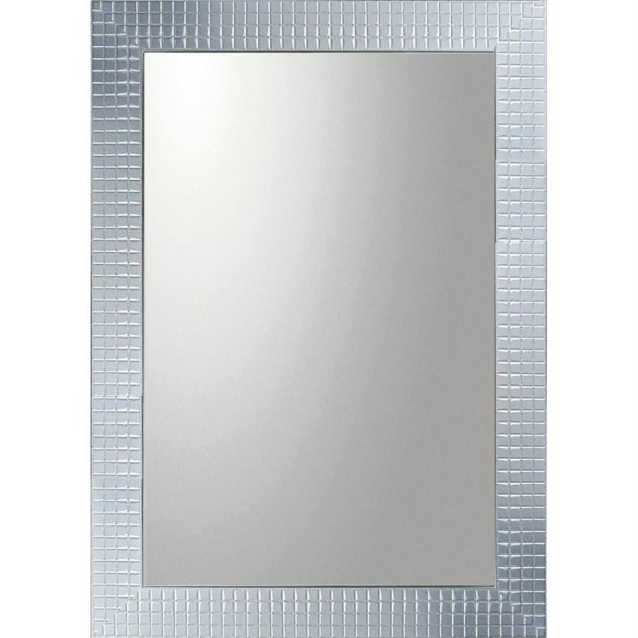 ミラー デコラティブ 大型ミラー タイル「長方形（シルバー）」 絵画 壁掛け 壁飾り インテリア