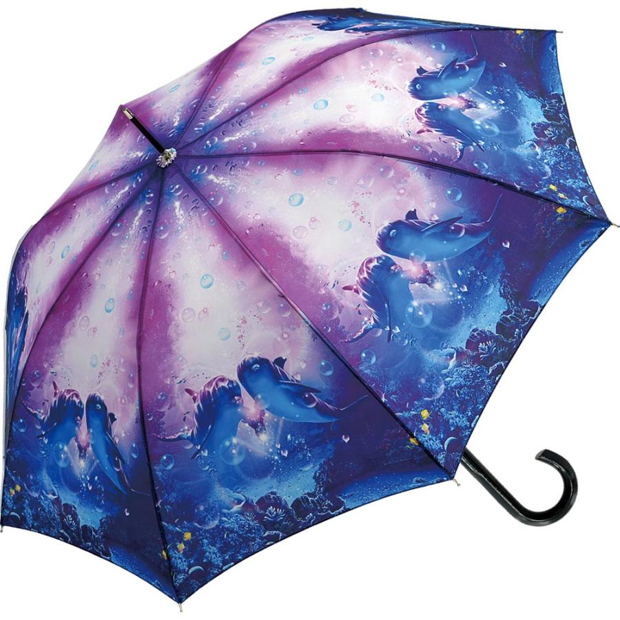 傘 クリスチャン・リース・ラッセン ジャンプ傘「ドルフィン