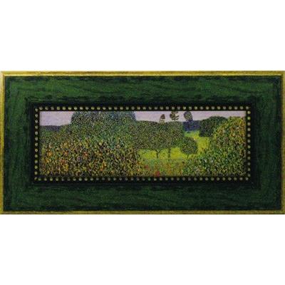 絵画 グスタフ クリムト フィールド オブ ポピー 壁掛け 壁飾り