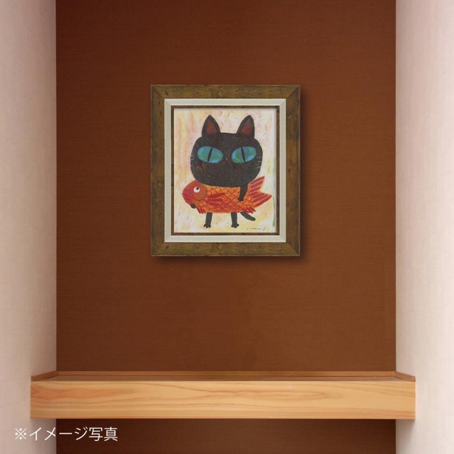 アートフレーム 糸井忠晴 アート フレーム「奈良町の のらねこ