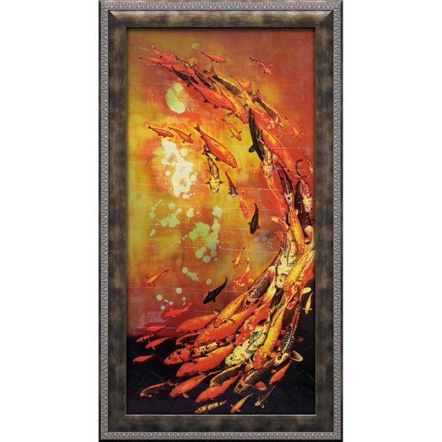 真作】【複製】掛軸 円山応挙 工芸画 猛虎図 墨技冴える勇猛の一幅