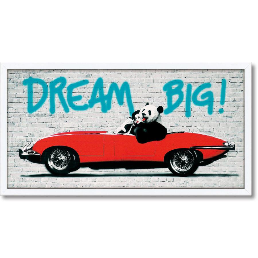 代引不可 絵画 マスターファンク コレクション ドリーム ビッグ 壁掛け 額入り カラフル おしゃれ パンダ 車 オープンカー クラシックカー 部屋に飾る絵 ギフト ポイント10倍 Zoetalentsolutions Com