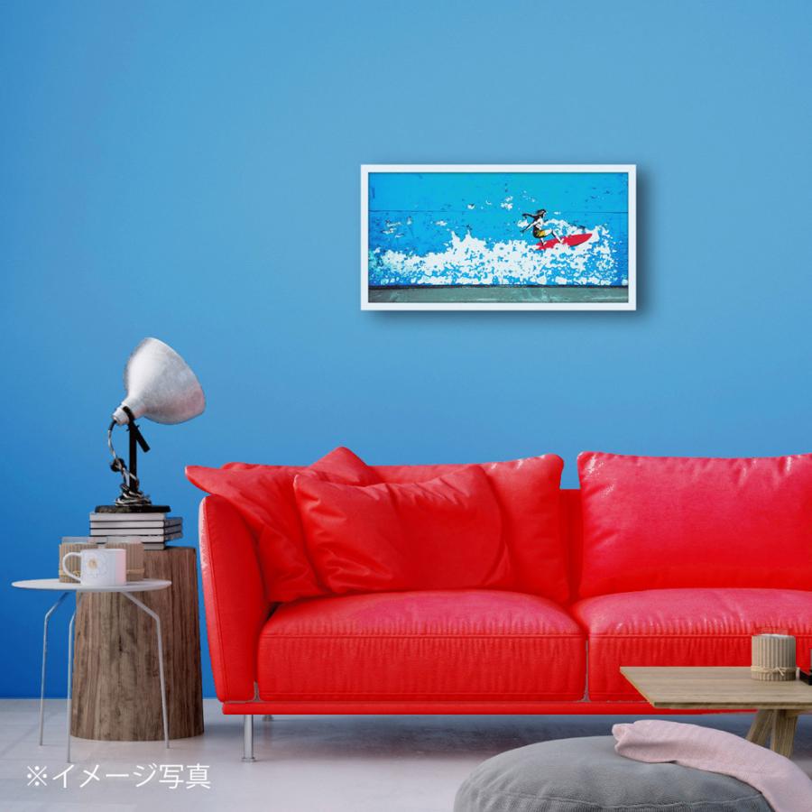 絵画 マスターファンク コレクション オフ ザ ウォール 壁掛け 額入り カラフル おしゃれ 波 サーフィン 海 青 ストリートアート 部屋に飾る絵 ギフト Yp Mc 日本唯一の風景専門店 あゆわら 通販 Yahoo ショッピング