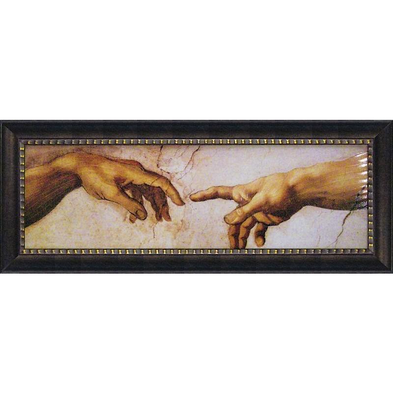 絵画 LLサイズ ミケランジェロ「ラ クレアジオーネディ アダモ