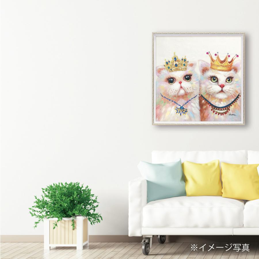 絵画 オイル ペイント アート「ねこ帝国(Mサイズ)」 壁掛け 絵画 オイル ペイント アート「ねこ帝国(Mサイズ)」 壁掛け