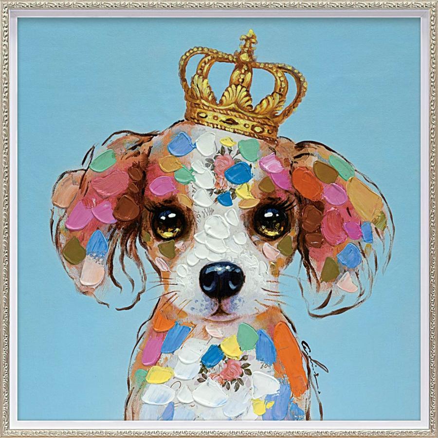 絵画 オイル ペイント アート キング カラフル(Mサイズ 絵画 オイル ペイント アート キング カラフル(Mサイズ