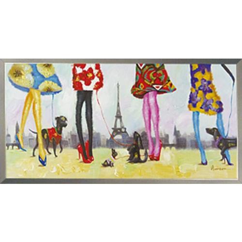 絵画 アート パリジェンヌ 壁掛け 壁飾り インテリア 油絵 花 アート