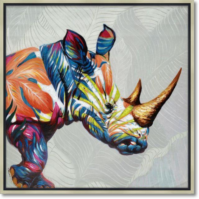 絵画 オイル ペイント アート「ジャングル ライナサラス