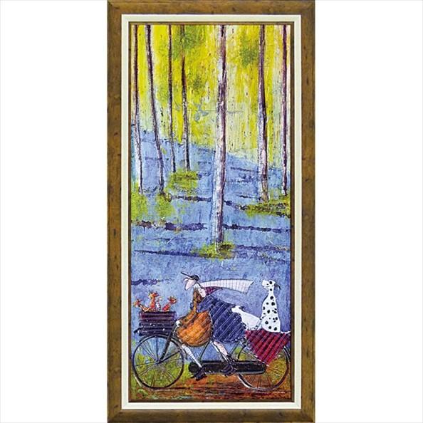 絵画 サムトフト スプリング 絵画 壁掛け 壁飾り インテリア 油絵 花 アートパネル ポスター 絵 額入り リビング 玄関