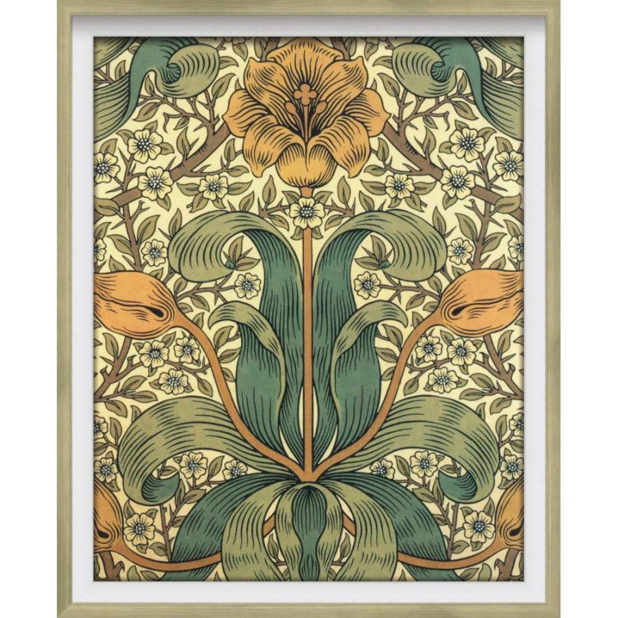 絵画 ウィリアム モリス「春のしげみ」 インテリア 壁掛け 額付き 植物