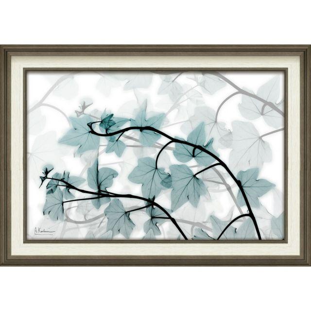 レントゲンアート X RAY キャンバスアート「アイビー（Mサイズ）」 インテリア 額入り ポスター モノトーン アートパネル リビング 玄関 プレゼント 葉 グリーン