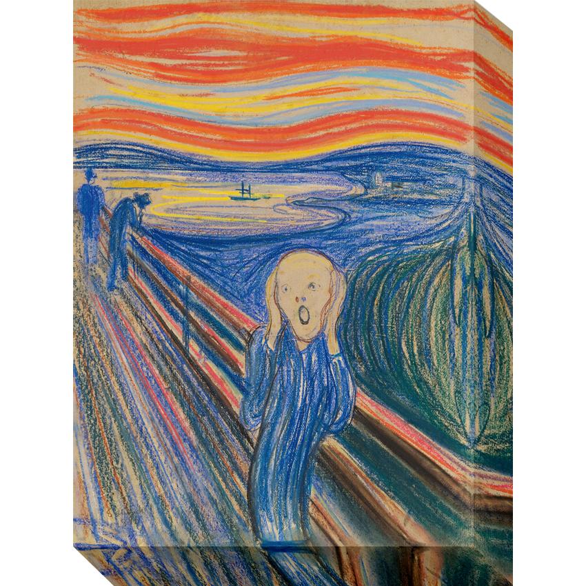 絵画 アーティスト・ミニ・パネル ムンクの叫び プレゼント 飾る