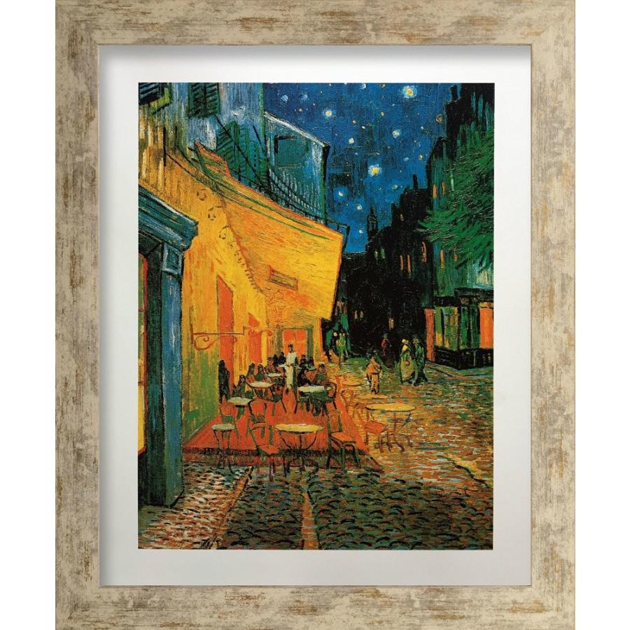 名画 ゴッホ 夜のカフェテラス 絵画 壁掛け 壁飾り インテリア Whdvwviopt Godawaripowerispat Com