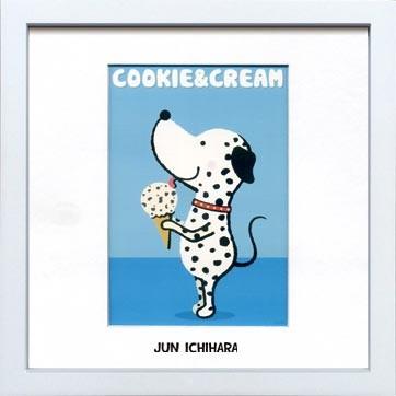 アートフレーム ゆうパケット 市原 淳 Cookie&Cream クッキー