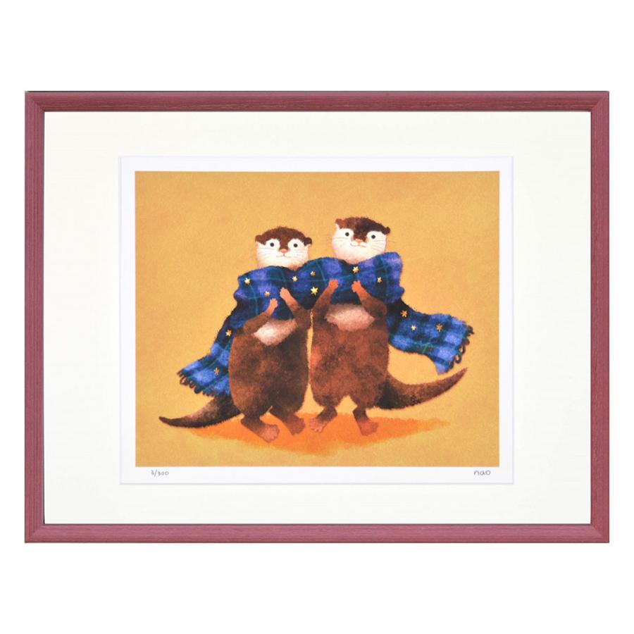絵画 あったかいよ 菜生 Nao 壁掛け カワウソ 絵 額付き ギフト かわいい インテリア リビング 玄関 子供部屋 飾る おしゃれ 額入り アート 癒し プレゼント Zno 640 日本唯一の風景専門店 あゆわら 通販 Yahoo ショッピング