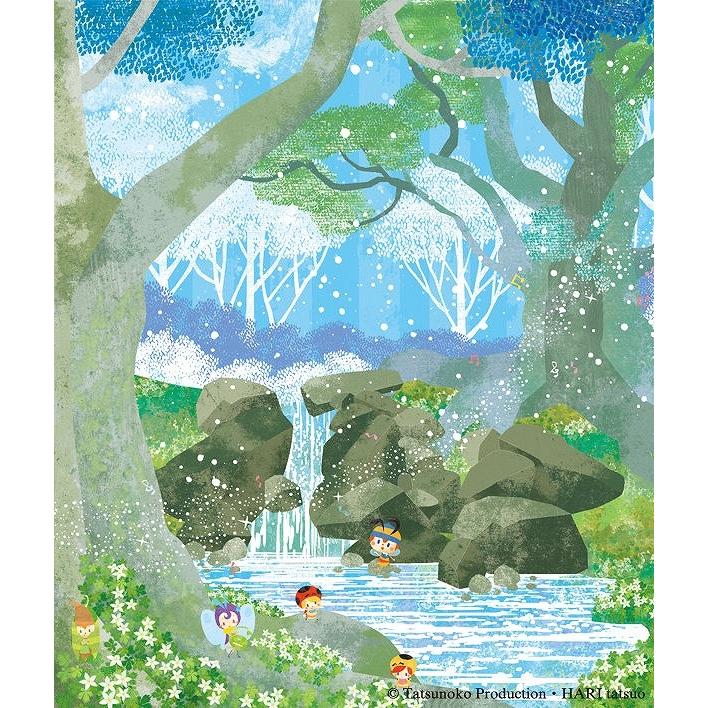 昆虫物語みなしごハッチ 春の序曲(400x400mm) はりたつお 絵画 壁掛け 壁飾り インテリア 油絵 花 アートパネル 【生島】 ポスター 絵