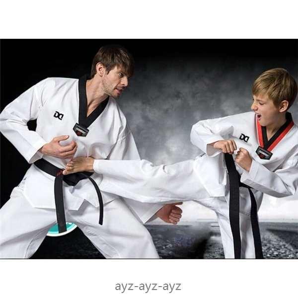 ボクシング 柔道着 満点の テコンドー道着 トレーニング 格闘技 極拳服 セット柔道着 ３点セット 半袖 大人 たいけんどう キッズ 長袖 子供