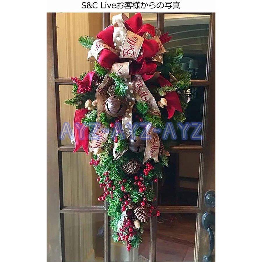 22クリスマス リース クリスマス スワッグ 北欧風 60cm 90cm 玄関ドア 鮮やかな赤い実 ビンテージ鈴 ビンテージベル ボリューム満点ビッグリボン付 qpq Ayz 通販 Yahoo ショッピング