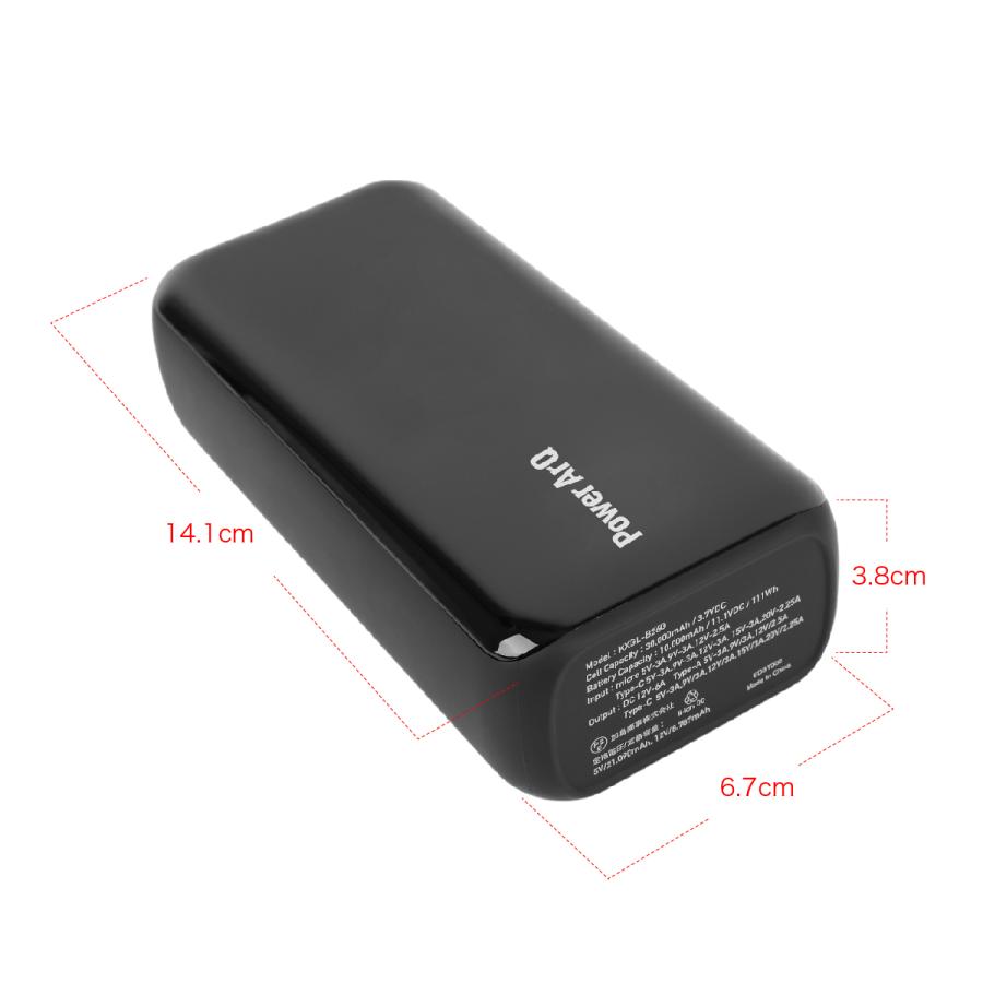 KXGL-B26G <3.7V/30，000mAh 11.1V/10，000mAh 111Wh>【 出力 DC USB