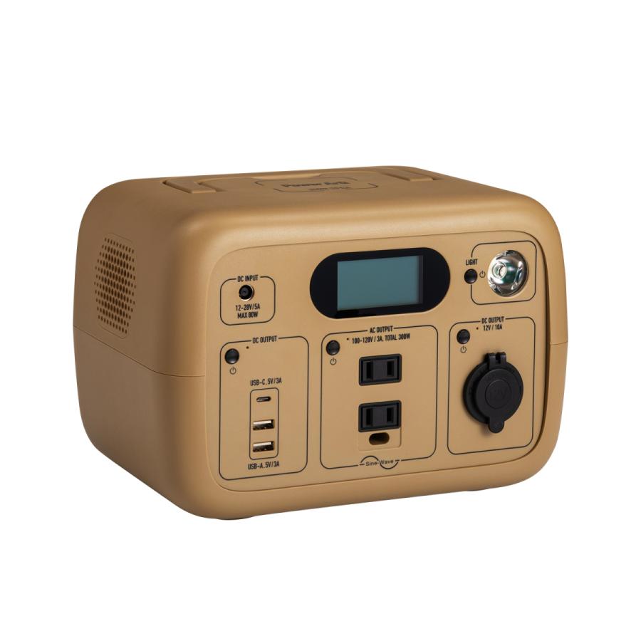 ポータブル電源 車中泊 大容量 正弦波 蓄電池 ポータブル 電源 家庭用 太陽光 キャンプ リチウ ム 電気毛布 ポータブルバッテリ ー Powerarq Mini 2 300wh Az Market 通販 Paypayモール