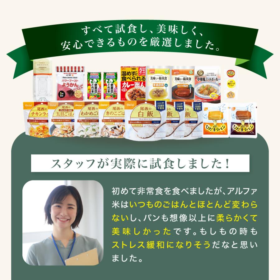 尾西食品 非常食 セット 長期保存 3日分 防災 非常食セット 食品