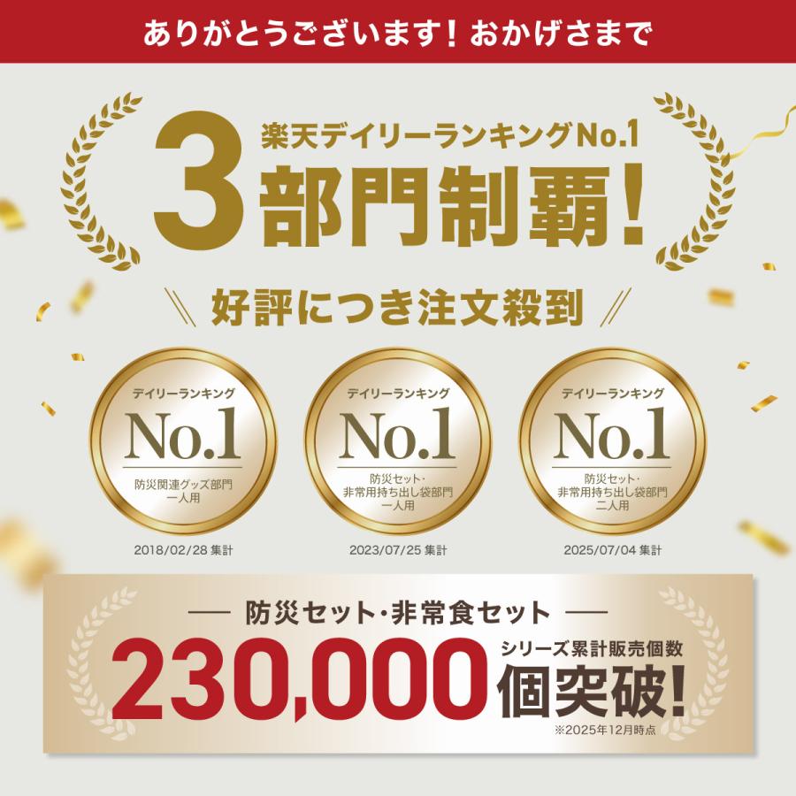 Defend Future 防災セット 1人用 防災グッズ セット 防災 備蓄米 厳選