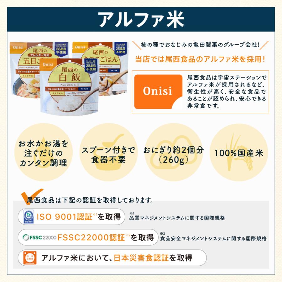 【予約】防災セット 1人用 防災グッズ 防災 防災グッズセット 厳選39点 5年保証 父の日 母の日 Defend Future｜az-market｜07