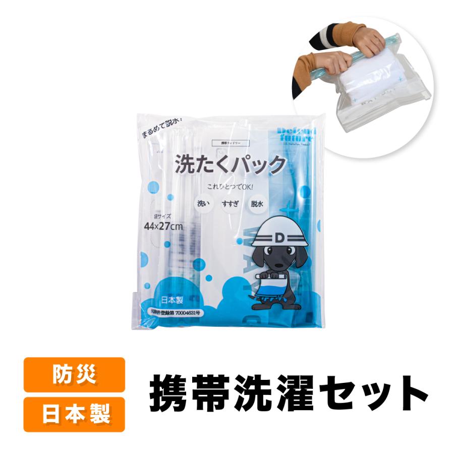 洗たくパック 携帯 ポータブル 洗濯 パック Defend Future | Defend Future