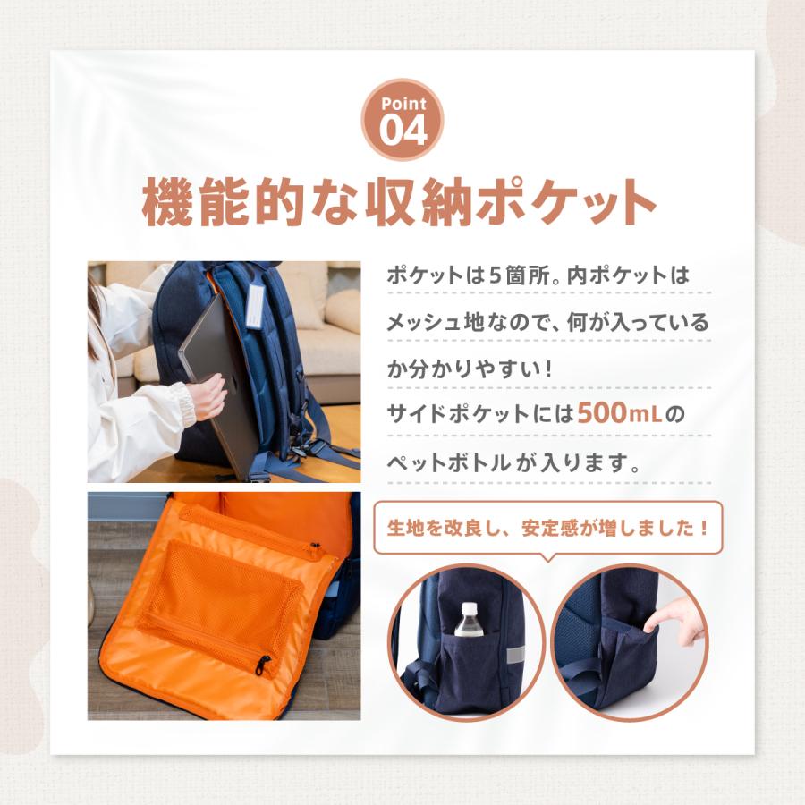 撥水加工リュック 防災リュック ネイビー 撥水  撥水加工 防災 リュック Defend Future | Defend Future | 06