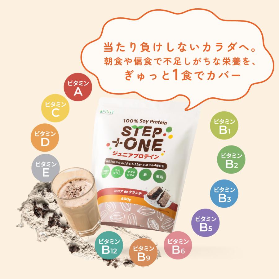 FIXIT プロテイン ソイ 大豆 ココア 人工甘味料不使用 無添加 1kg