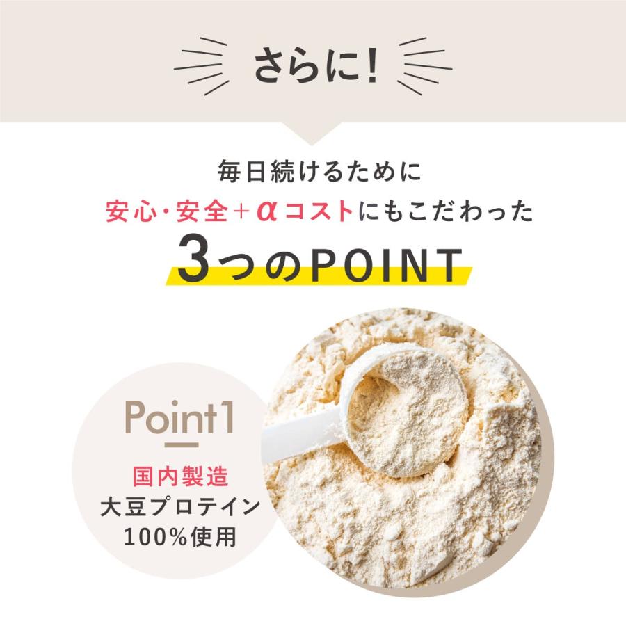 プロテイン ソイ 大豆  プレーン 人工甘味料不使用 無添加 1kg たんぱく質含有量85％以上 FIXIT MAKE BALANCE ダイエット 女性 にも | FIXIT | 13