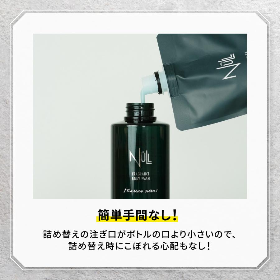 NULL（ヌル） 【本体+お得な詰め替え用 セット】 薬用 ボディーソープ