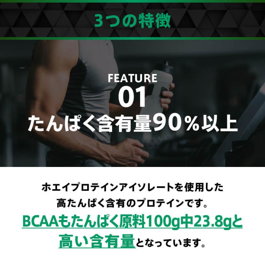 プロテイン ホエイプロテイン WPI 1kg 無香料 無着色 たんぱく質含有90%以上 FIXIT THINK SIMPLE ダイエット｜az-market｜07