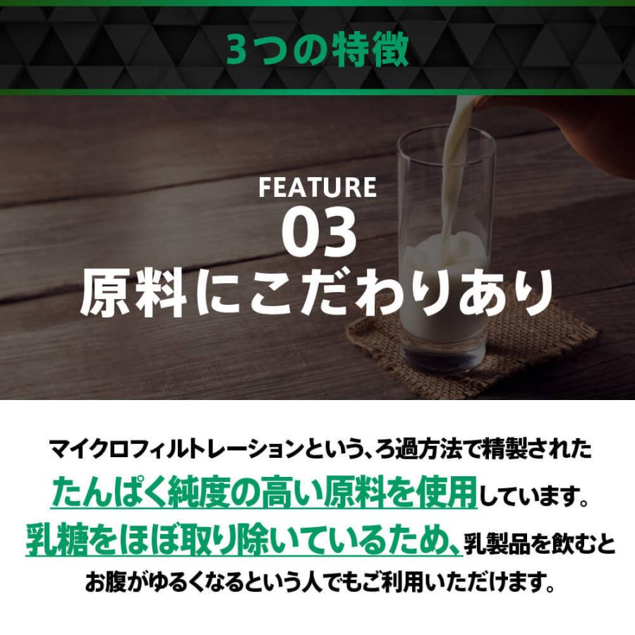 プロテイン ホエイプロテイン WPI 1kg 無香料 無着色 たんぱく質含有90%以上 FIXIT THINK SIMPLE ダイエット｜az-market｜09