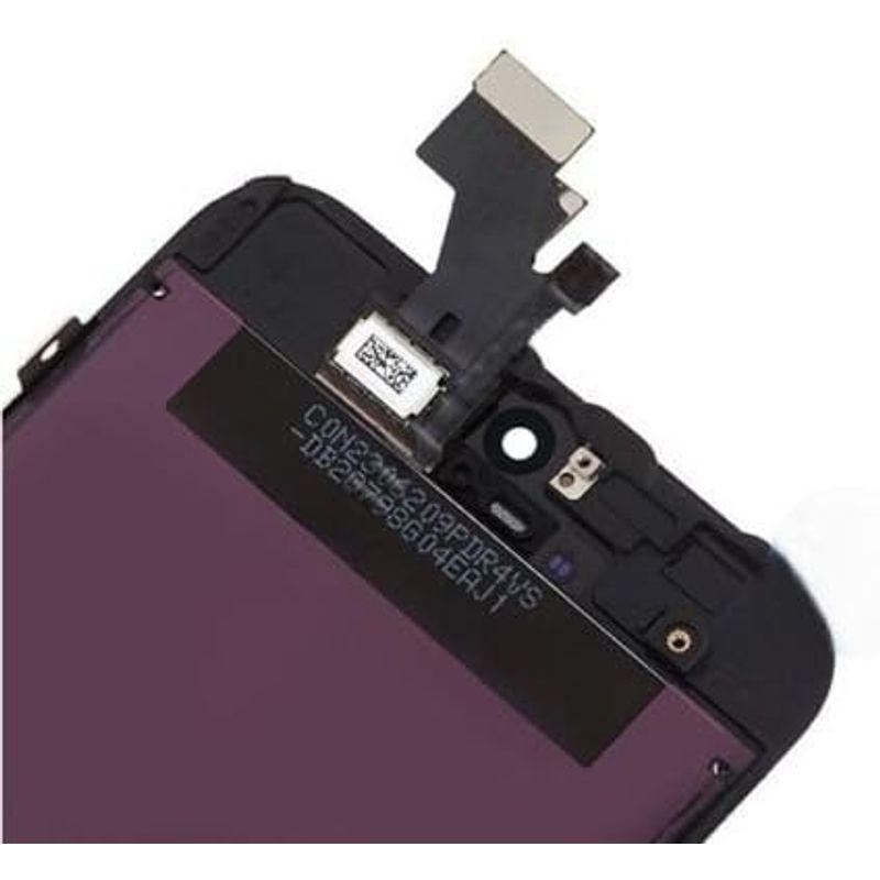 SZM iPhone5 液晶パネルセット フロントパネルセット（フロントガラスデジタイザ）タッチパネル 修理交換用(5黒)｜az-select-store｜07