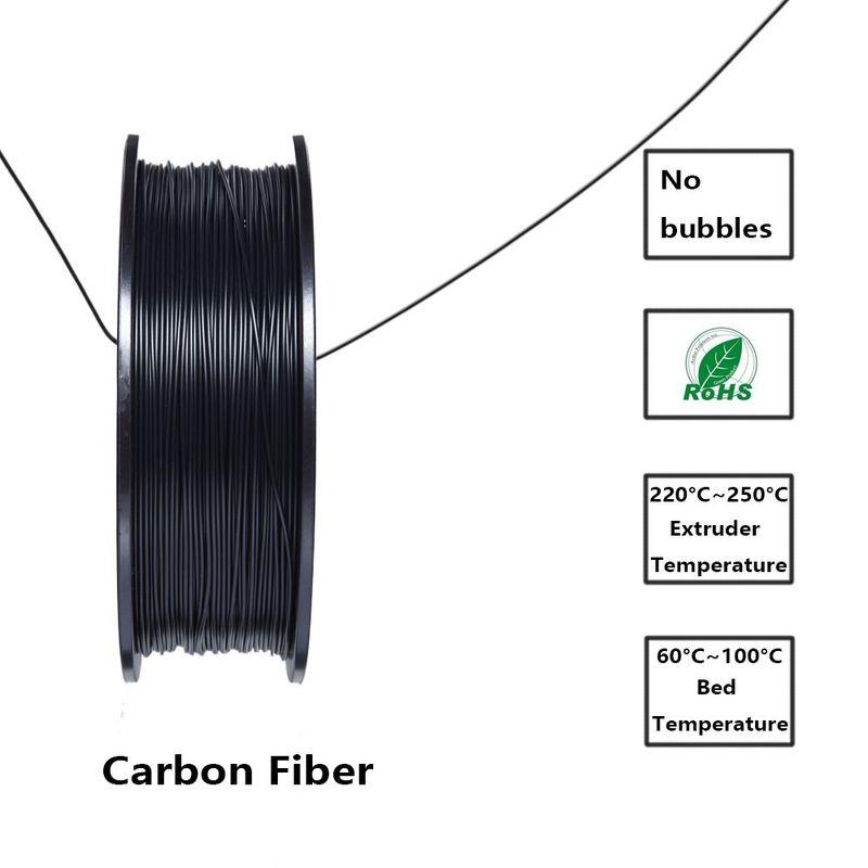 IFUN 3Dプリンター用フィラメント（プリント材料） カーボンファイバー ほとんどの3Dプリンターと互換性がある 造形材料 1.75mm｜az-select-store｜08