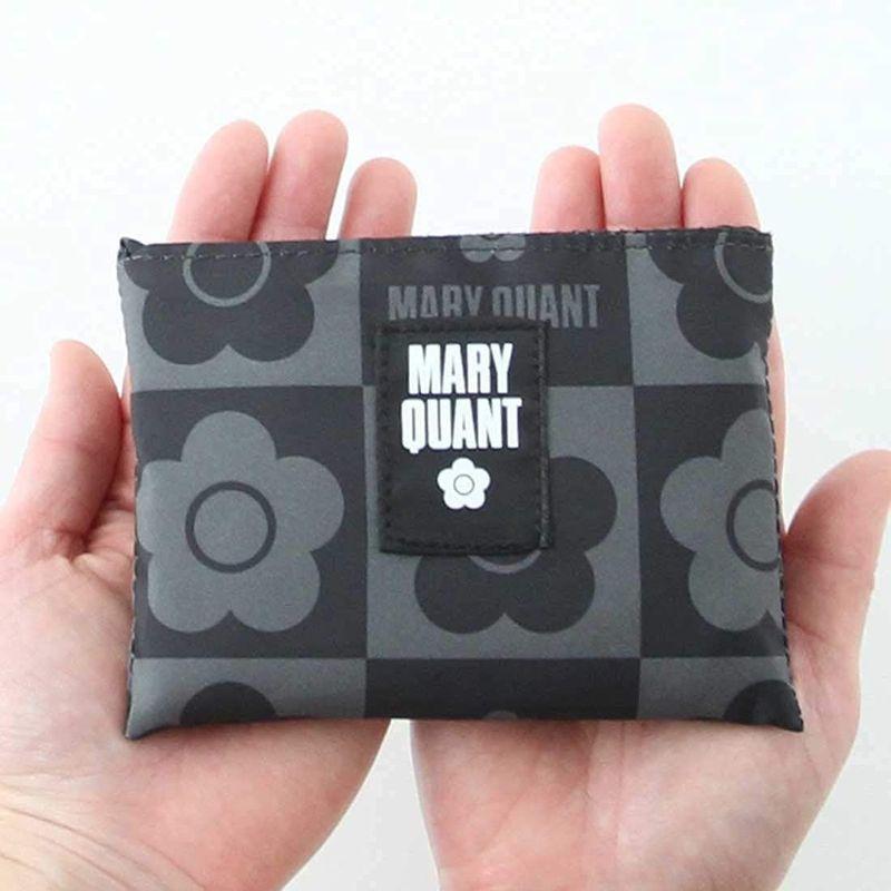 MARY QUANT (マリークワント) エコバッグ (スモールサイズ/ブラック) 花柄 デイジー バッグ レディース マイバッグ 1920｜az-select-store｜05