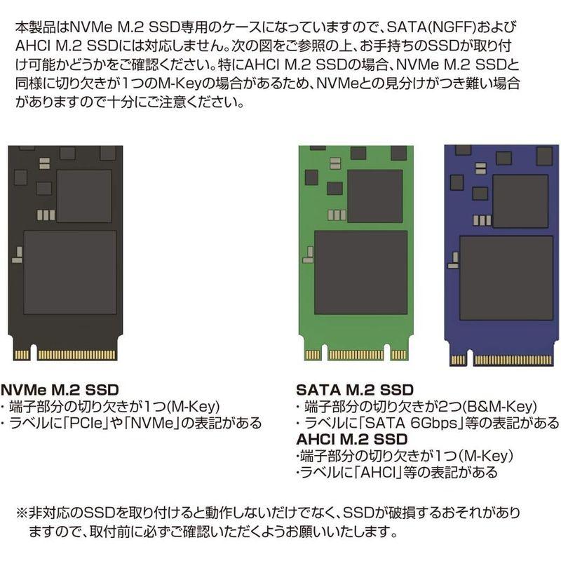 世界最小 ポータブル Thunderbolt 3 Thunderbolt 4 外付け M.2 NVMe PCIe3.0×4 に対応 SSDケ｜az-select-store｜05