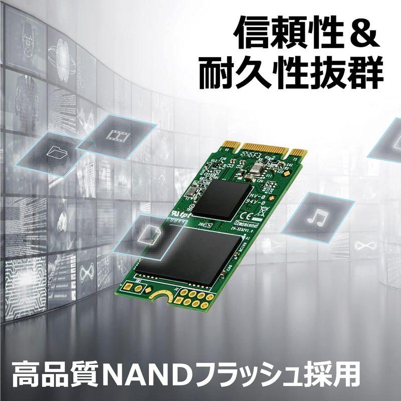 トランセンドジャパン Transcend 3D TLC NAND採用 SSD 240GB M.2 2242 SATA-III 6Gb/s T｜az-select-store｜07